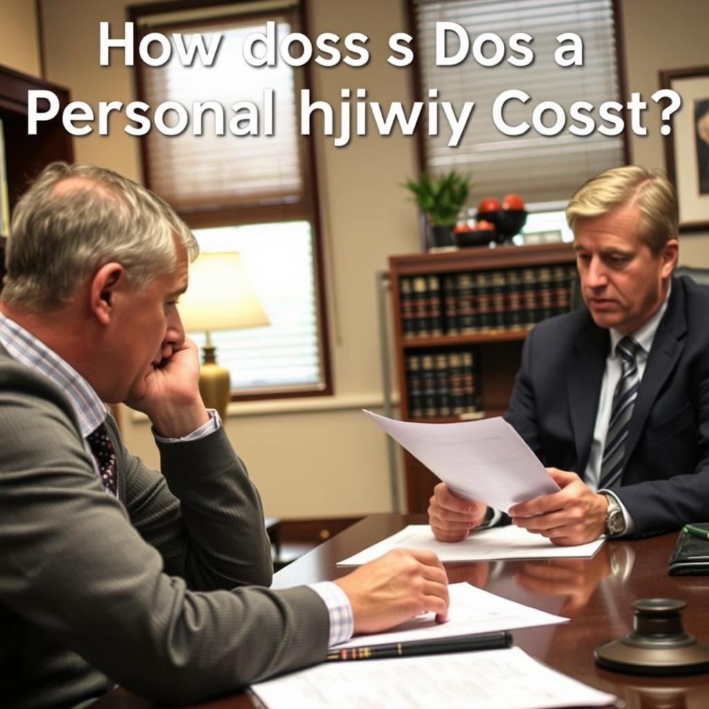 How much does a personal injury lawyer cost in Garrett County